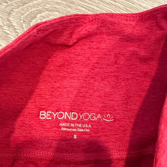 Beyond Yoga Spacedye At Your Leisure High Waisted Midi Legging Small Vivid Pink - Picture 5 of 6